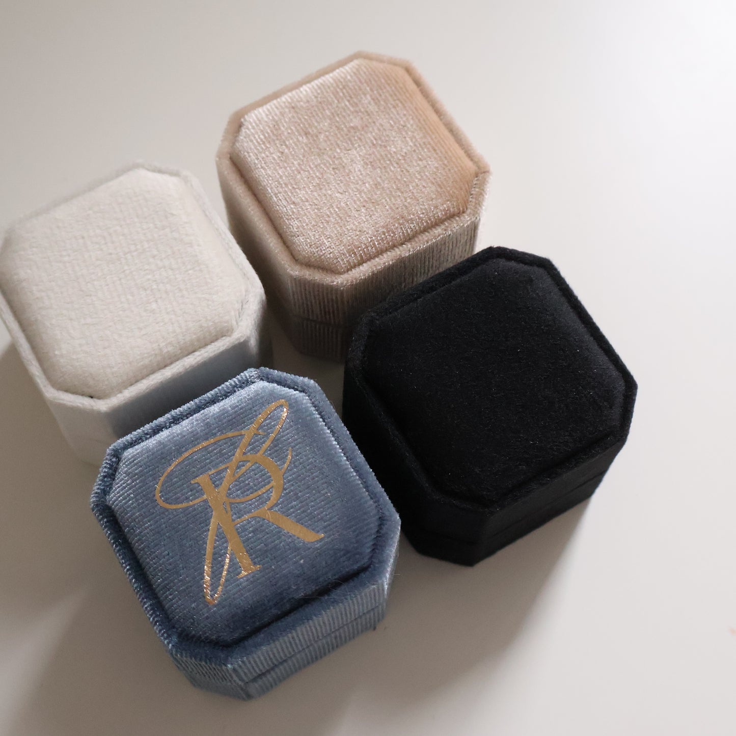 VELVET RING BOX | SQUARE