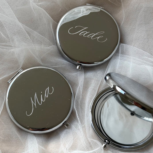 POCKET MIRROR | ENGRAVED